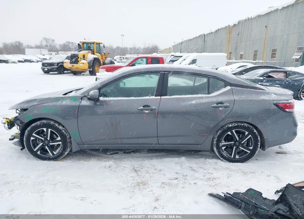 2025 NISSAN SENTRA SV VIN: 3N1AB8CV3SY225674