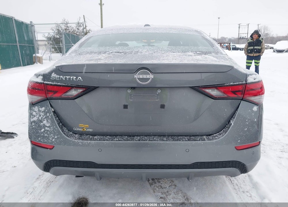 2025 NISSAN SENTRA SV VIN: 3N1AB8CV3SY225674