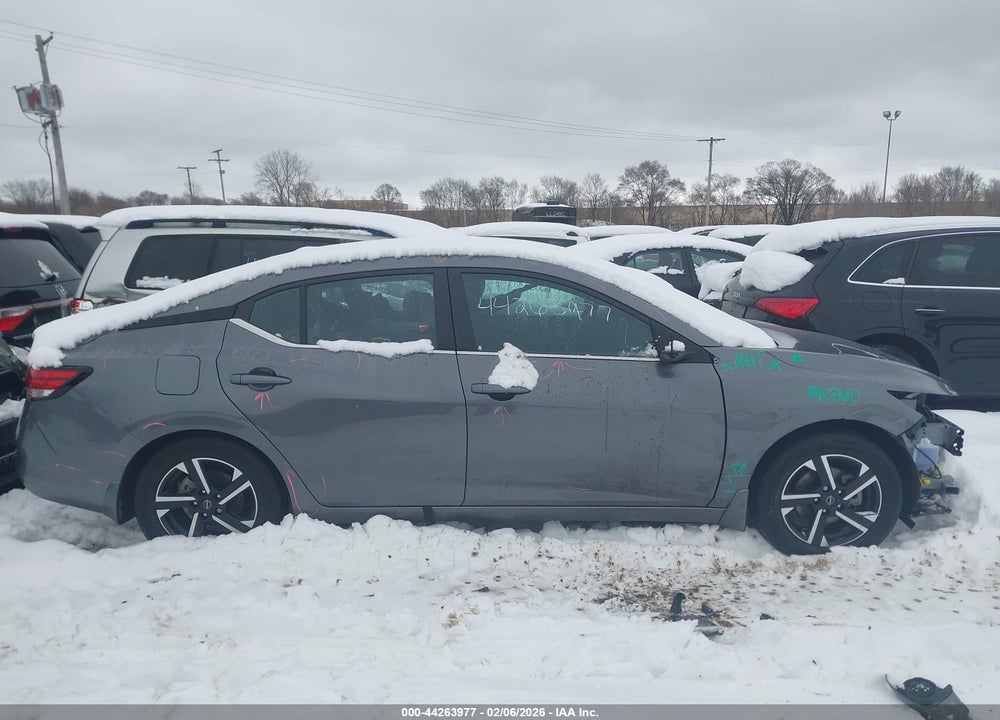 2025 NISSAN SENTRA SV VIN: 3N1AB8CV3SY225674