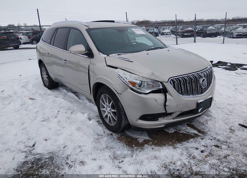 2016 BUICK ENCLAVE LEATHER VIN: 5GAKVBKD8GJ254471