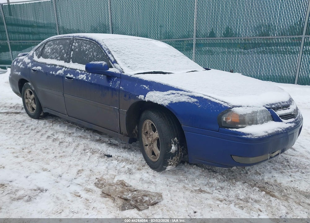 2005 CHEVROLET IMPALA LS VIN: 2G1WH52K759153057