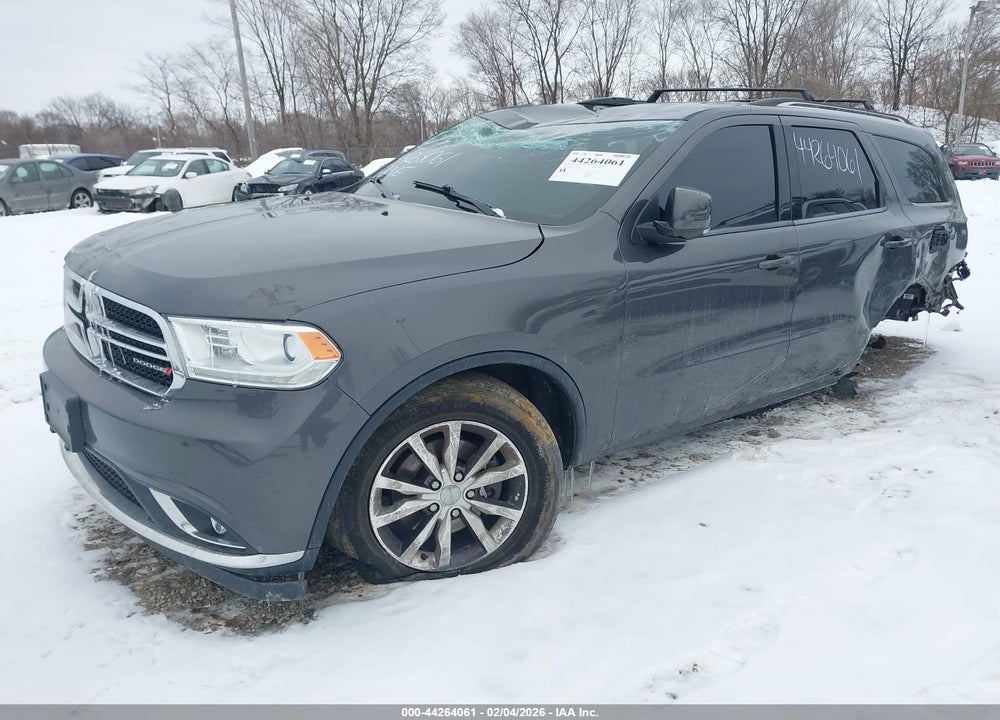 2016 DODGE DURANGO LIMITED VIN: 1C4RDJDG6GC341095
