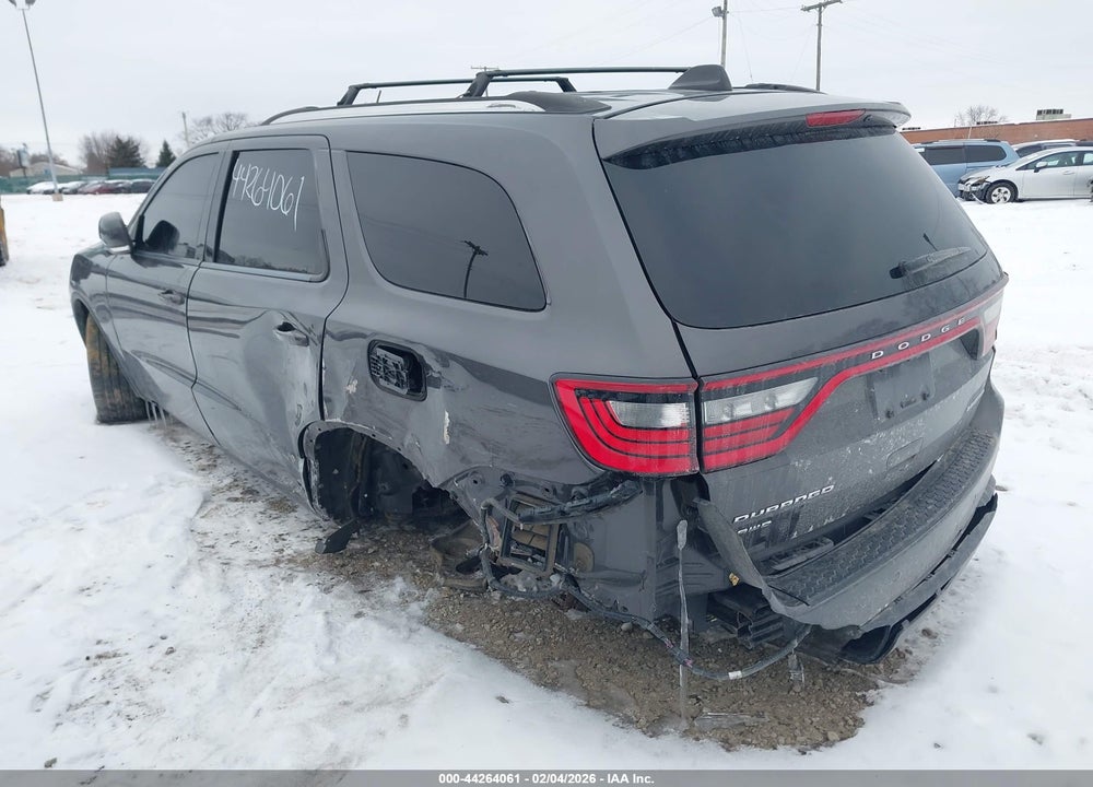 2016 DODGE DURANGO LIMITED VIN: 1C4RDJDG6GC341095