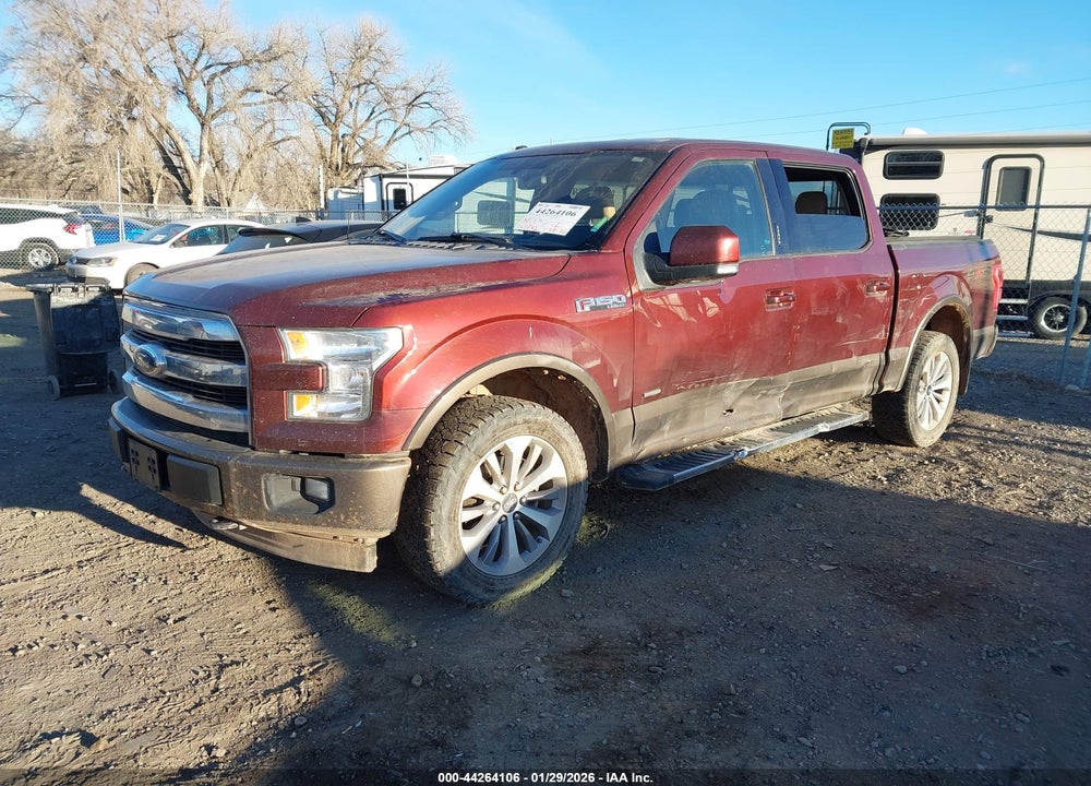 2017 FORD F-150 LARIAT VIN: 1FTEW1EG1HKD36286