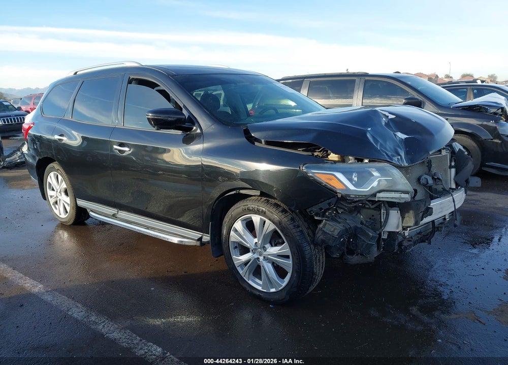2019 NISSAN PATHFINDER SL VIN: 5N1DR2MM2KC609698