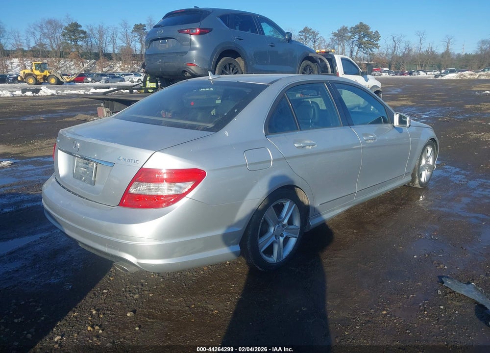 2011 MERCEDES-BENZ C 300 SPORT 4MATIC VIN: WDDGF8BB5BR170708