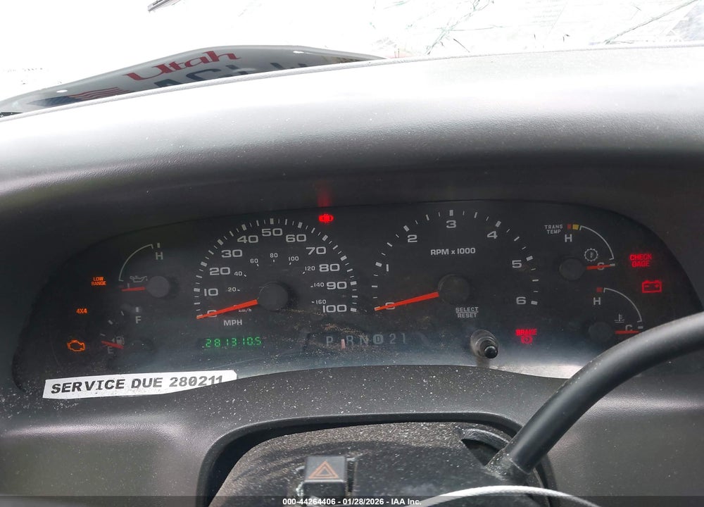 2003 FORD F-250 LARIAT/XL/XLT VIN: 1FTNX21S73EB75365