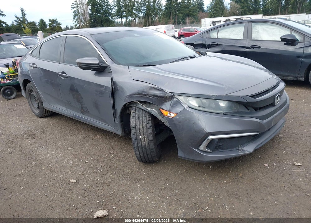 2019 HONDA CIVIC LX VIN: 19XFC2F66KE045897