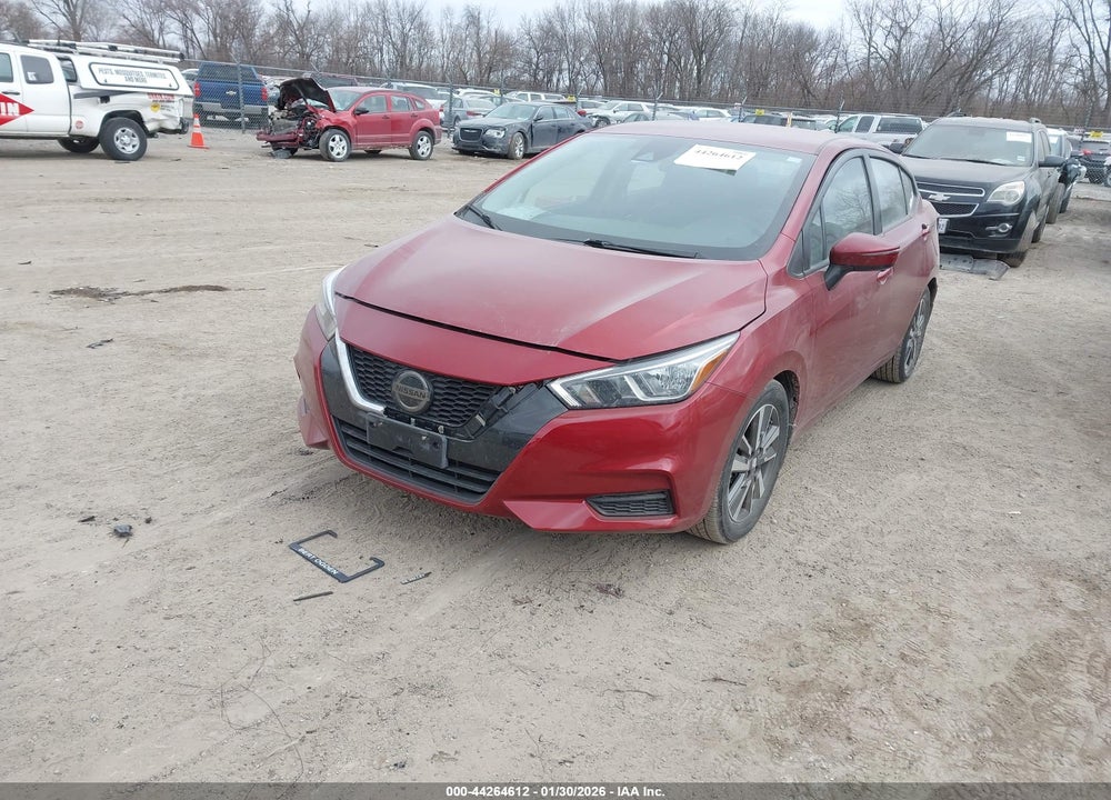 2020 NISSAN VERSA SV XTRONIC CVT VIN: 3N1CN8EV2LL883191