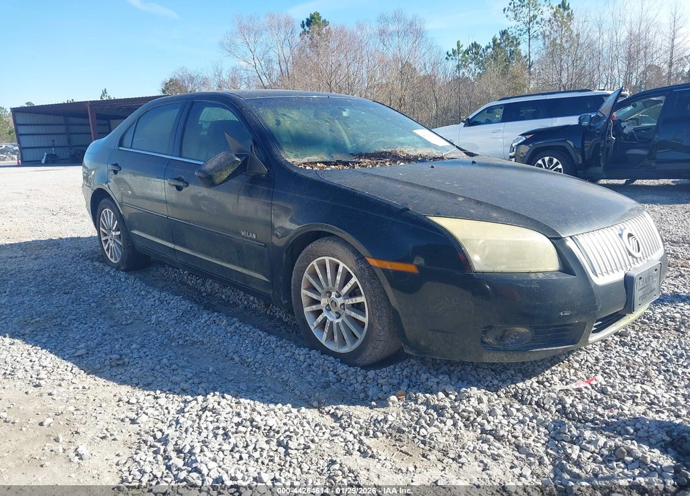 2007 MERCURY MILAN V6 PREMIER VIN: 3MEHM08177R611186