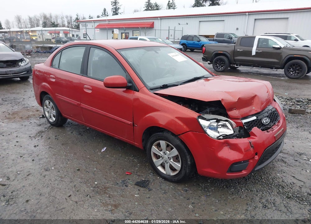 2011 KIA RIO LX VIN: KNADH4A34B6864752