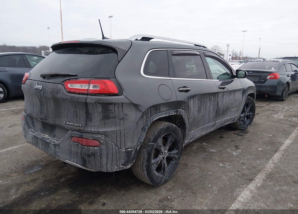 2016 JEEP CHEROKEE LIMITED VIN: 1C4PJMDB7GW105799
