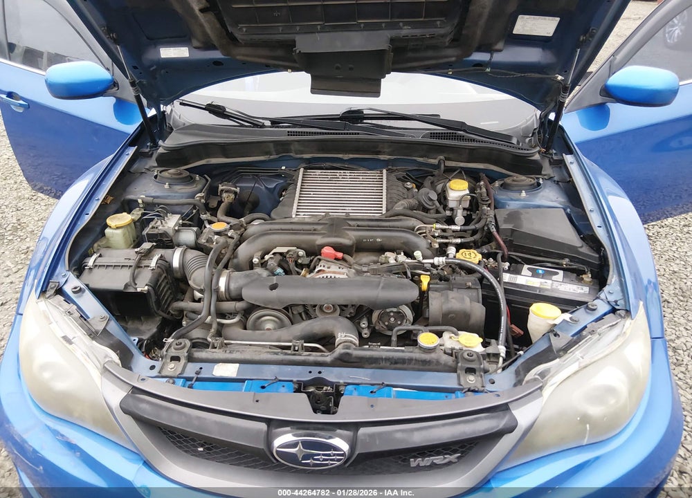2011 SUBARU IMPREZA WRX VIN: JF1GV7E68BG523367