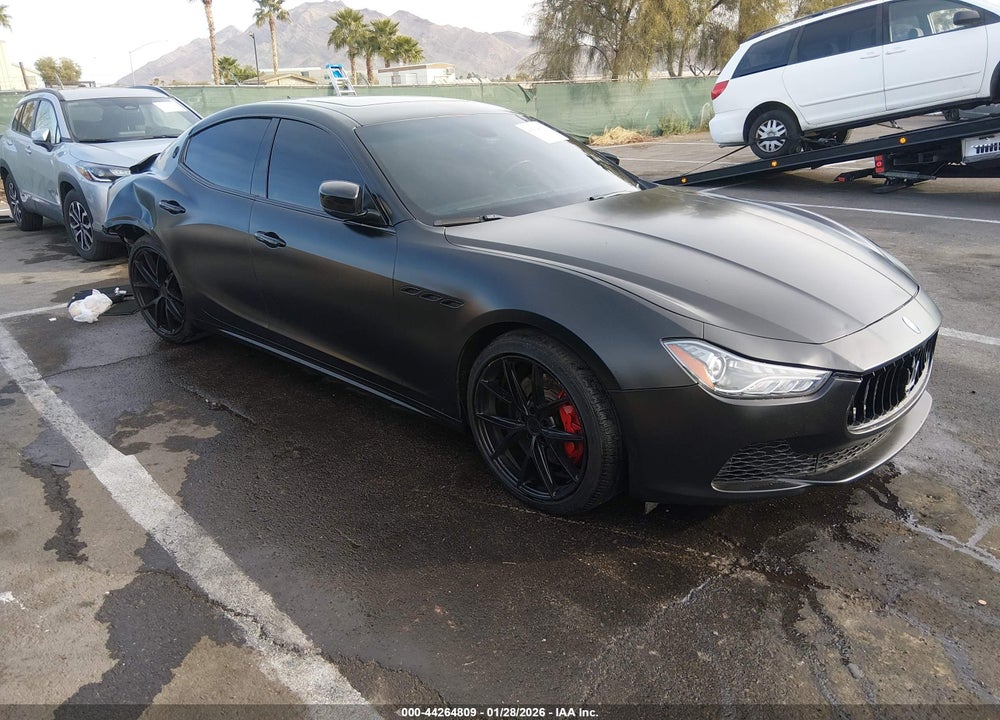 2015 MASERATI GHIBLI S Q4 VIN: ZAM57RTA2F1137322