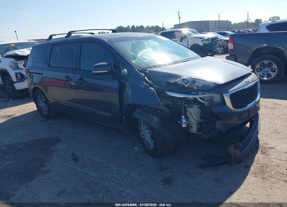 2016 KIA SEDONA LX VIN: KNDMB5C1XG6133837