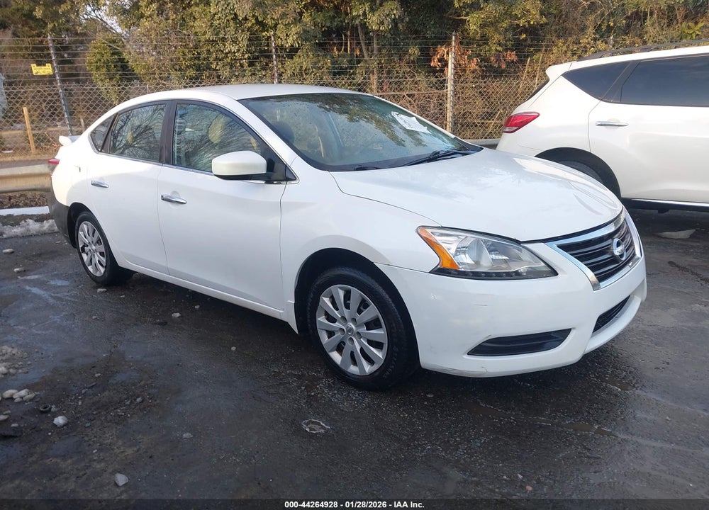 2014 NISSAN SENTRA S VIN: 3N1AB7AP8EL693853