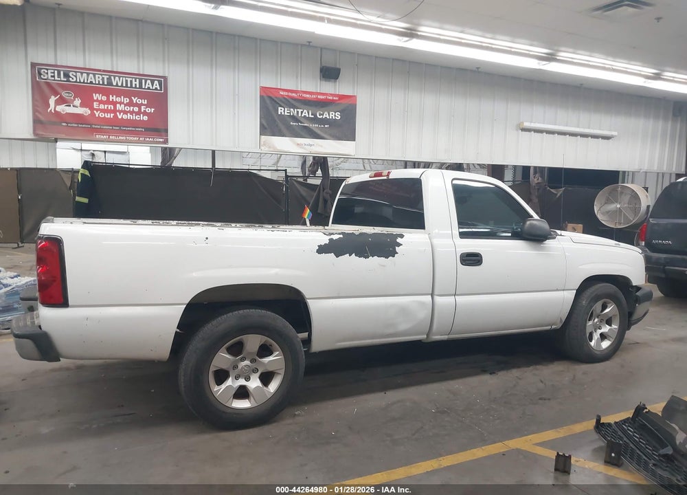 2006 CHEVROLET SILVERADO 1500 WORK TRUCK VIN: 3GCEC14V86G153271