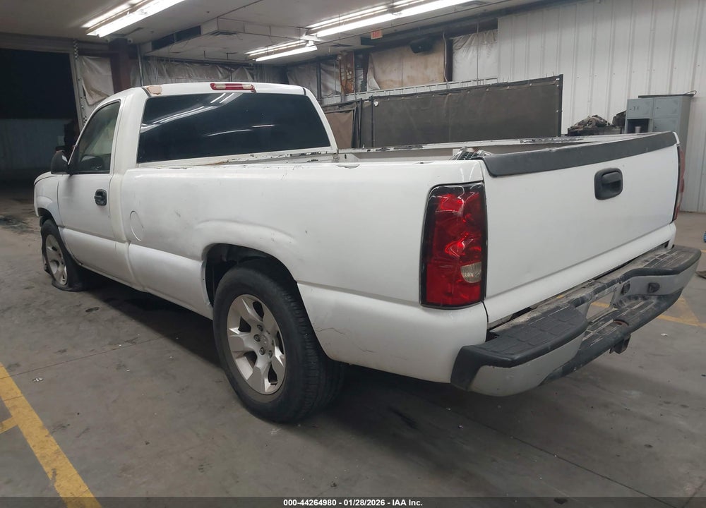 2006 CHEVROLET SILVERADO 1500 WORK TRUCK VIN: 3GCEC14V86G153271
