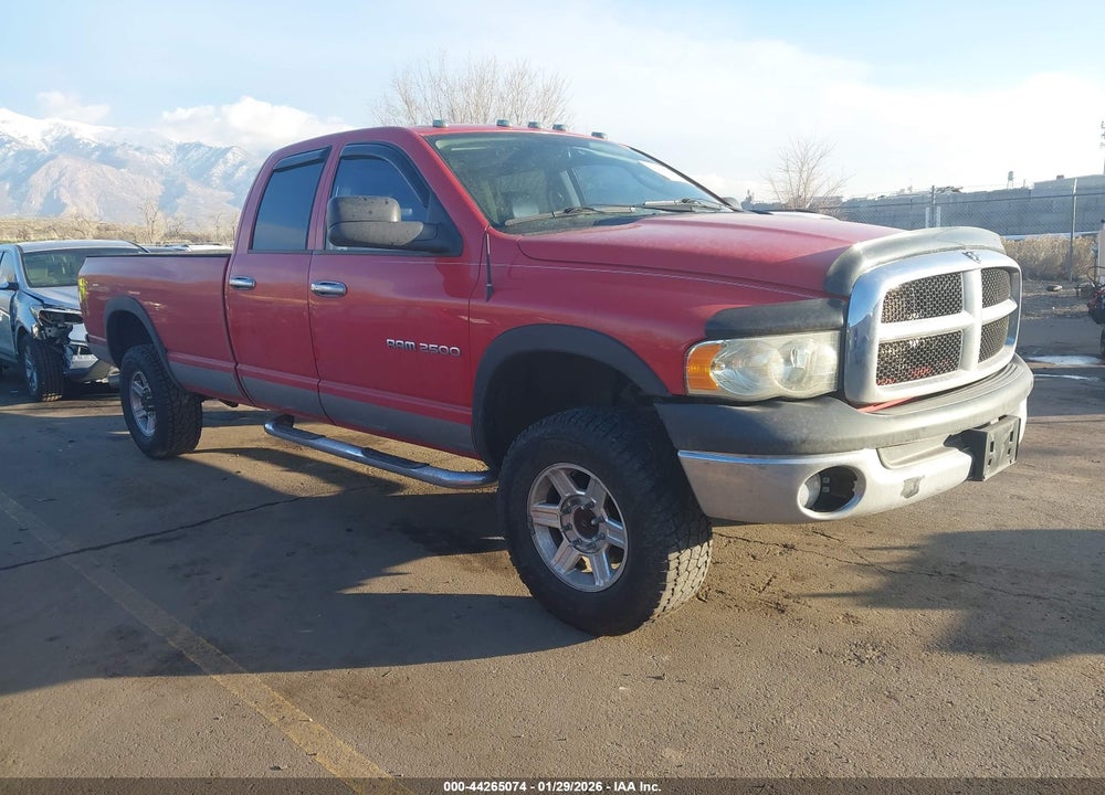 2004 DODGE RAM 2500 ST VIN: 3D7KU28D94G174365