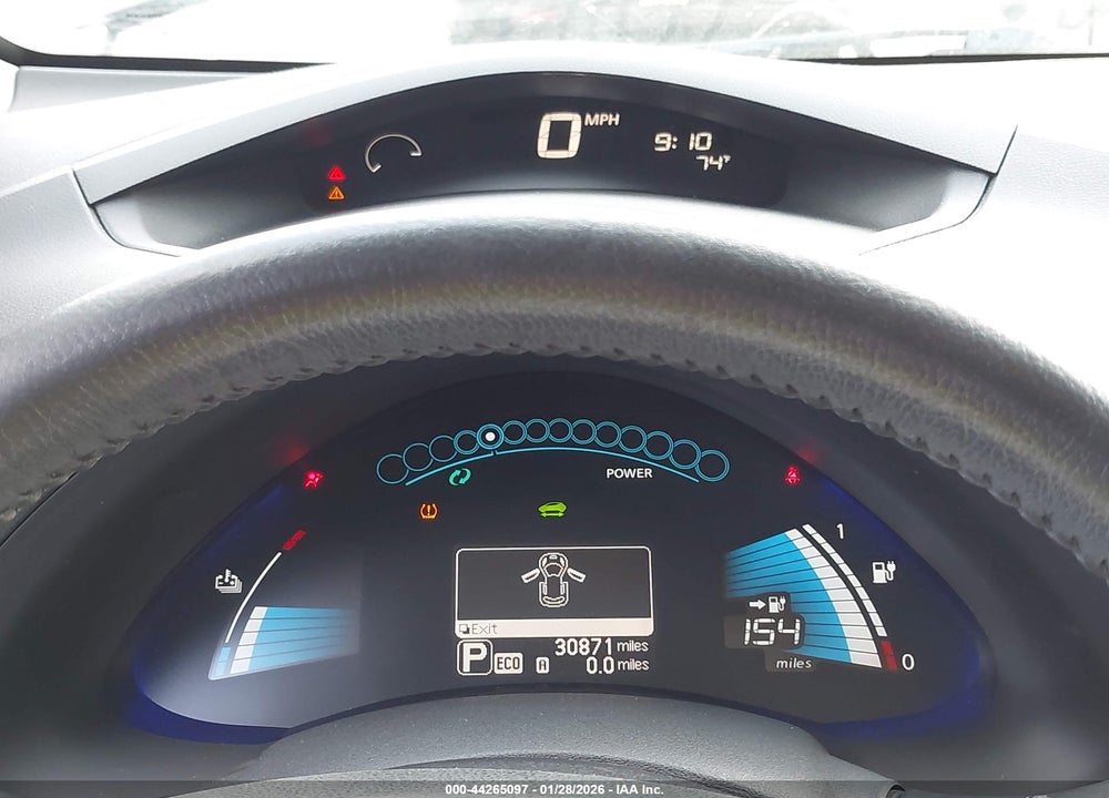2017 NISSAN LEAF SV VIN: 1N4BZ0CP2HC301621