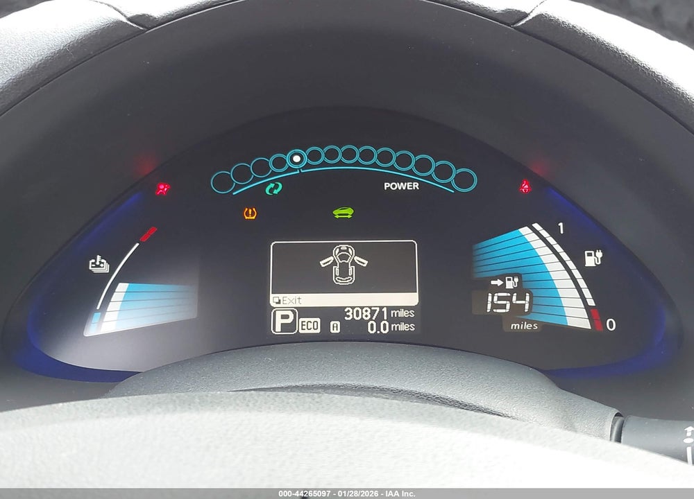 2017 NISSAN LEAF SV VIN: 1N4BZ0CP2HC301621