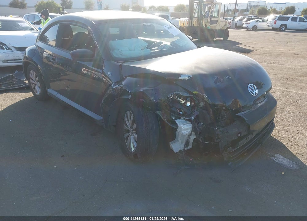 2013 VOLKSWAGEN BEETLE 2.5L ENTRY VIN: 3VWFP7AT7DM663704