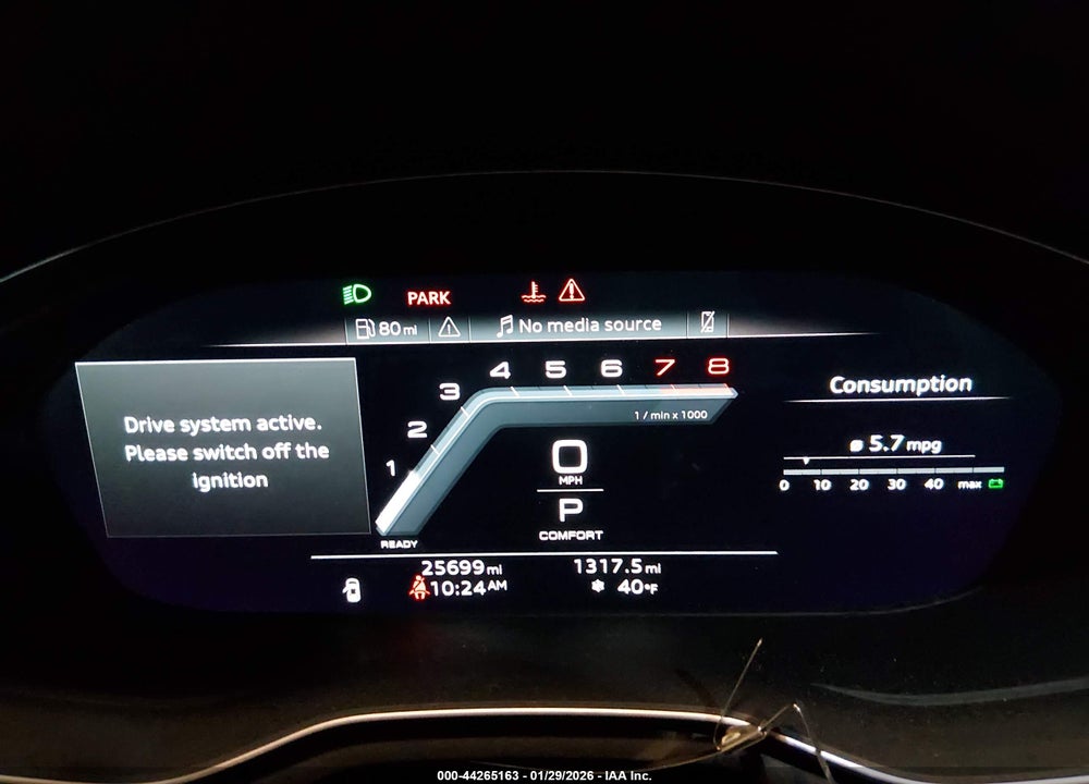 2024 AUDI A5 SPORTBACK PREMIUM 45 TFSI S LINE QUATTRO S TRONIC VIN: WAUDACF50RA100512