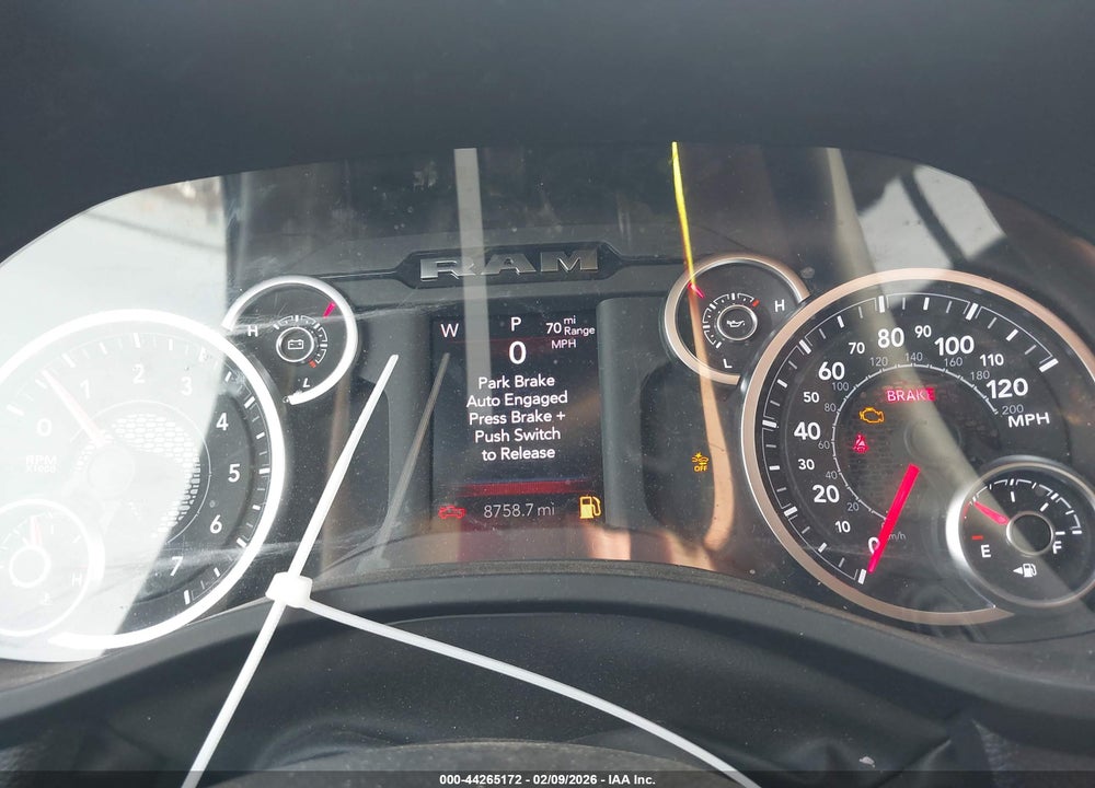 2025 RAM 1500 LONE STAR  4X2 5'7 BOX VIN: 1C6RREFG9SN207563