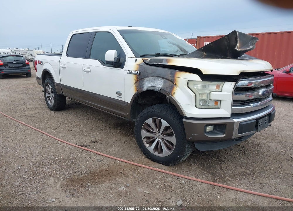 2015 FORD F-150 KING RANCH VIN: 1FTEW1EG0FFB90808