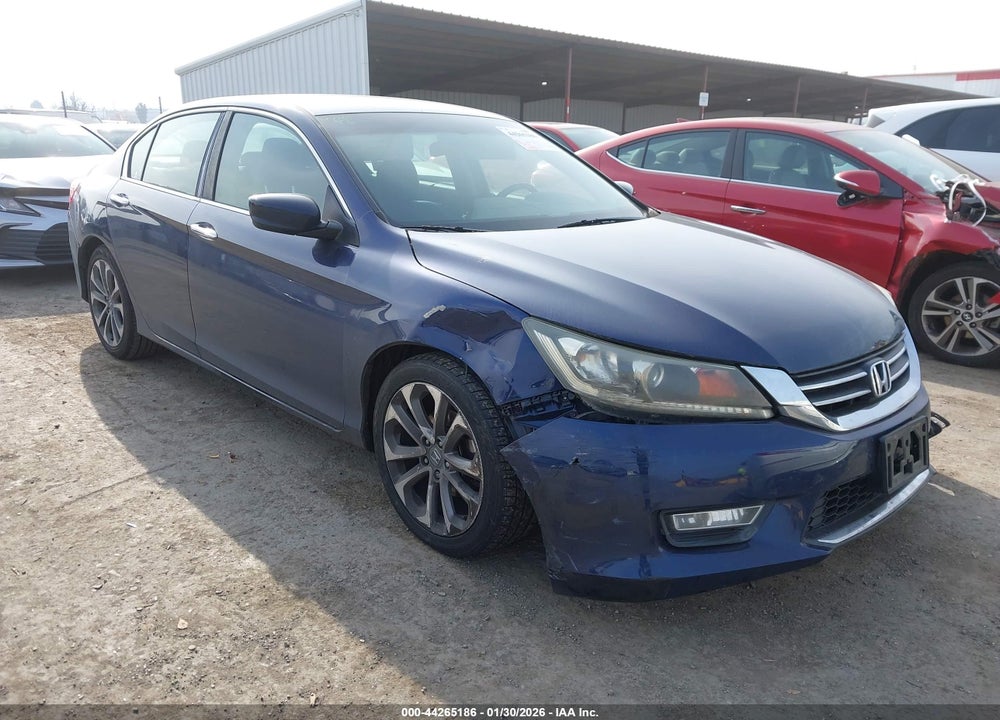 2013 HONDA ACCORD SPORT VIN: 1HGCR2F58DA037073