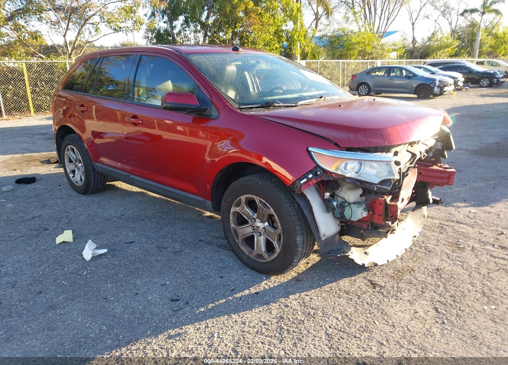 2014 FORD EDGE SEL VIN: 2FMDK4JC7EBB05938