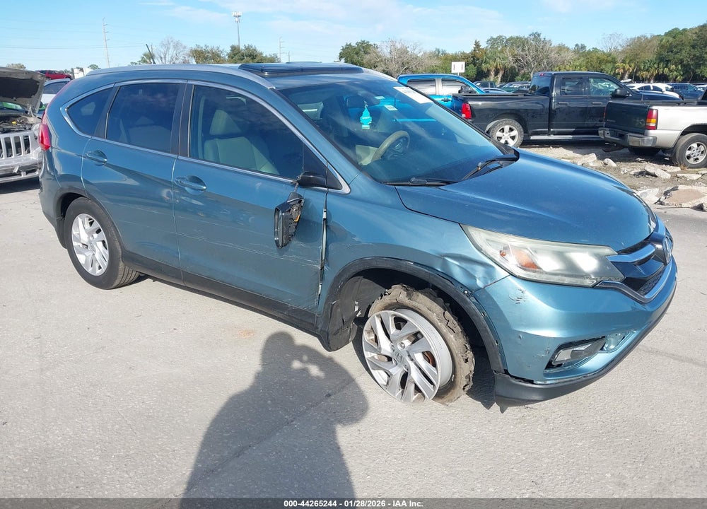 2015 HONDA CR-V EX-L VIN: 2HKRM3H72FH508920