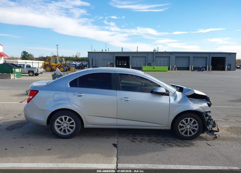 2017 CHEVROLET SONIC LT AUTO VIN: 1G1JD5SH1H4105815