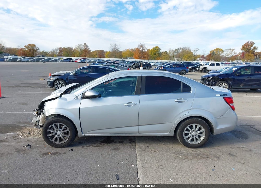 2017 CHEVROLET SONIC LT AUTO VIN: 1G1JD5SH1H4105815