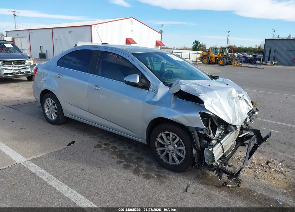 2017 CHEVROLET SONIC LT AUTO VIN: 1G1JD5SH1H4105815