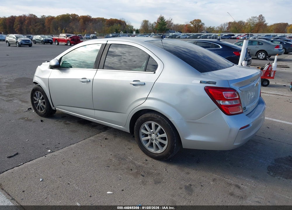 2017 CHEVROLET SONIC LT AUTO VIN: 1G1JD5SH1H4105815