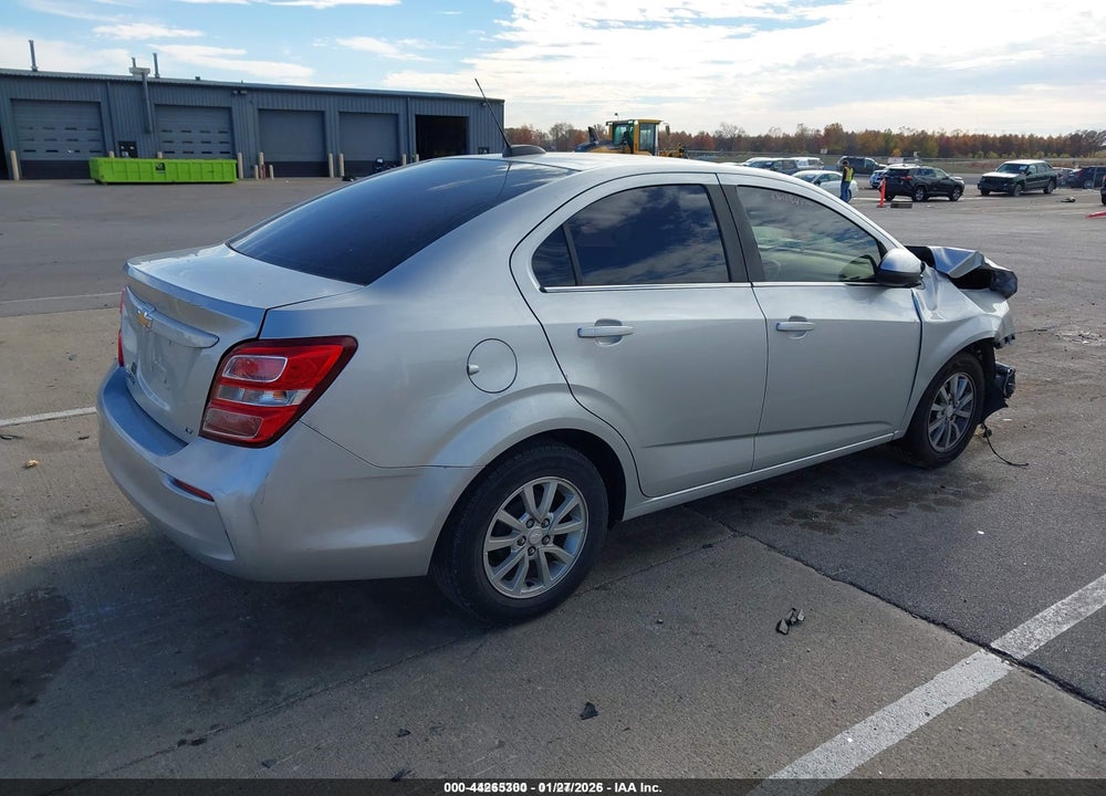 2017 CHEVROLET SONIC LT AUTO VIN: 1G1JD5SH1H4105815