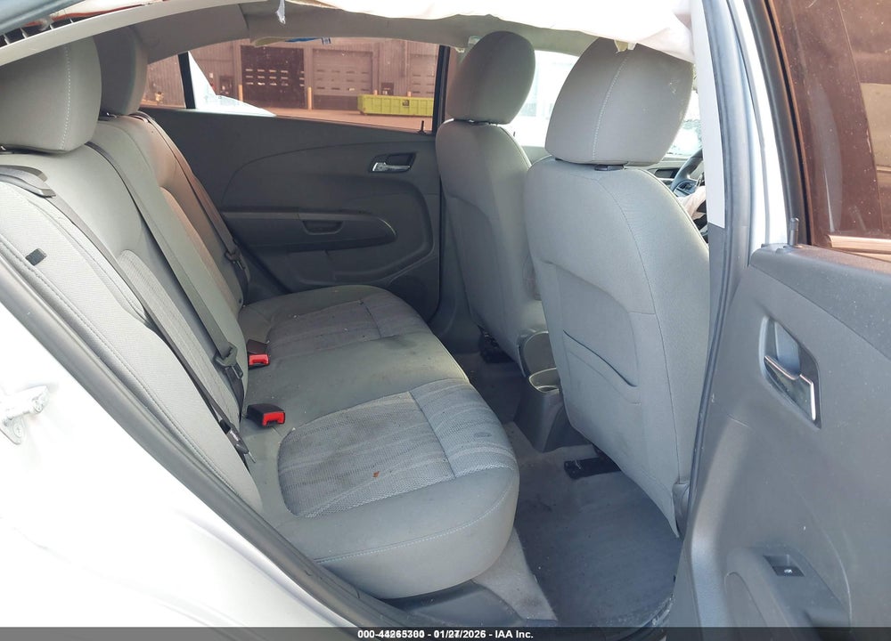 2017 CHEVROLET SONIC LT AUTO VIN: 1G1JD5SH1H4105815