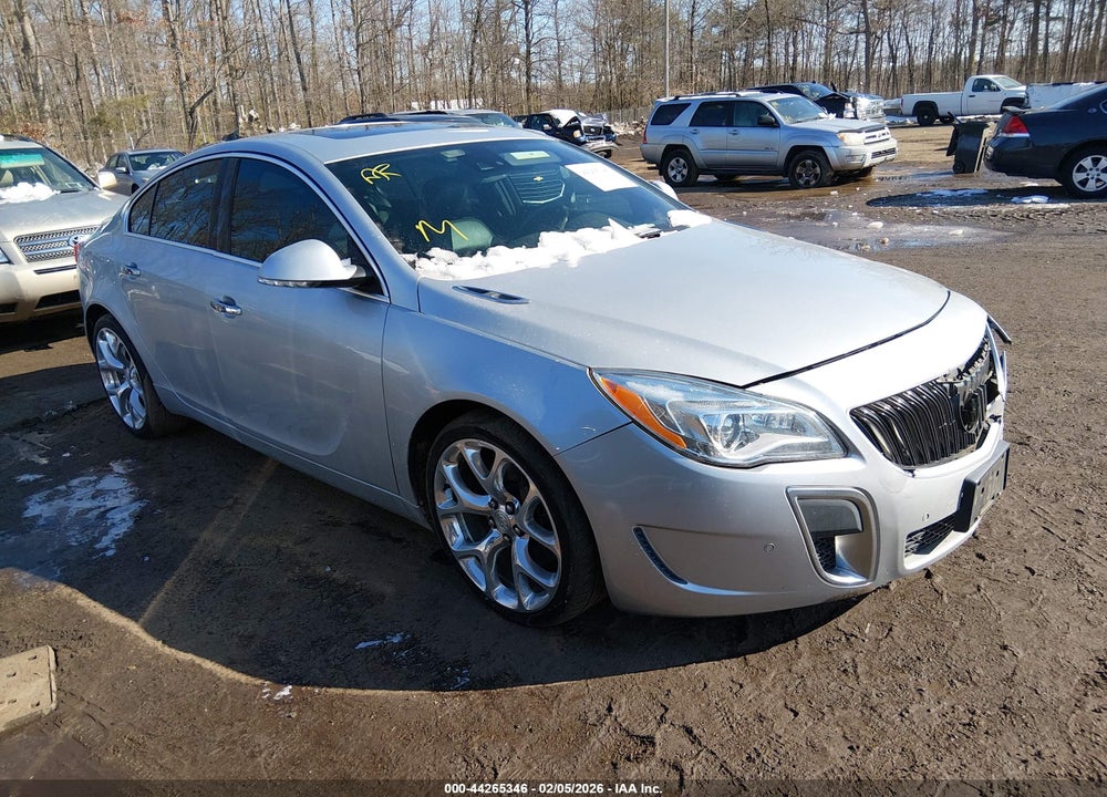 2014 BUICK REGAL GS VIN: 2G4GT5GX6E9220080