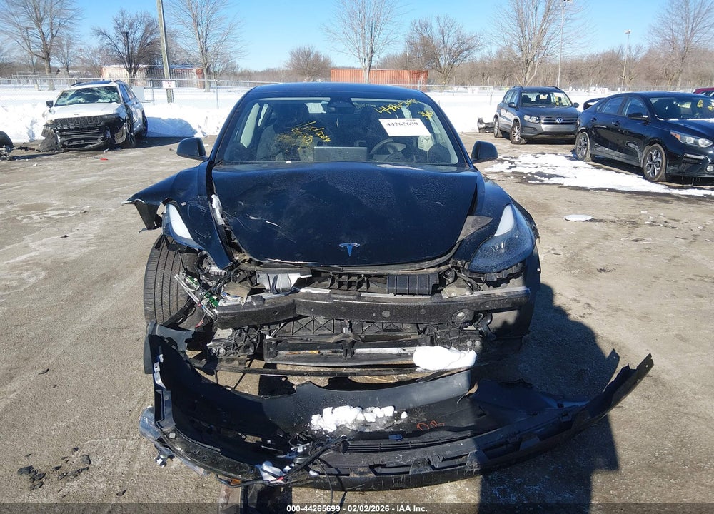 2023 TESLA MODEL 3 LONG RANGE DUAL MOTOR ALL-WHEEL DRIVE VIN: 5YJ3E1EB3PF684665