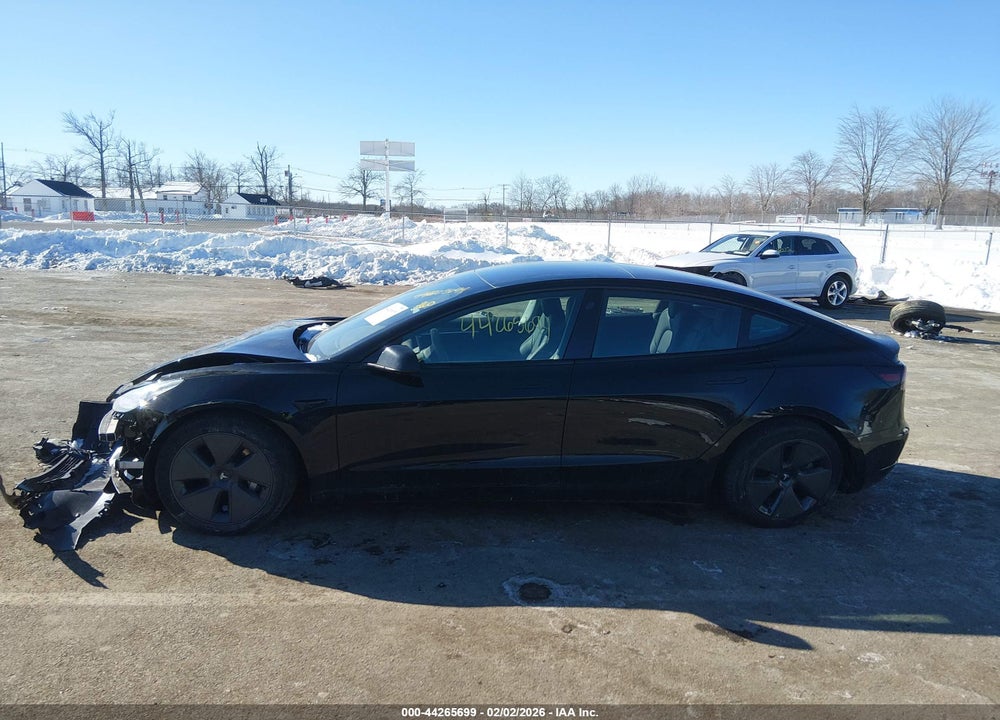 2023 TESLA MODEL 3 LONG RANGE DUAL MOTOR ALL-WHEEL DRIVE VIN: 5YJ3E1EB3PF684665