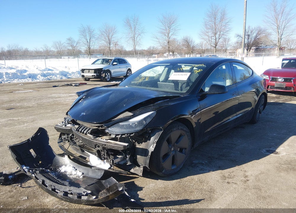 2023 TESLA MODEL 3 LONG RANGE DUAL MOTOR ALL-WHEEL DRIVE VIN: 5YJ3E1EB3PF684665