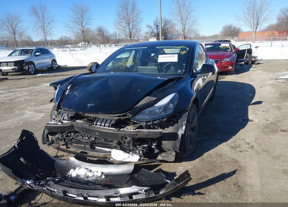 2023 TESLA MODEL 3 LONG RANGE DUAL MOTOR ALL-WHEEL DRIVE VIN: 5YJ3E1EB3PF684665