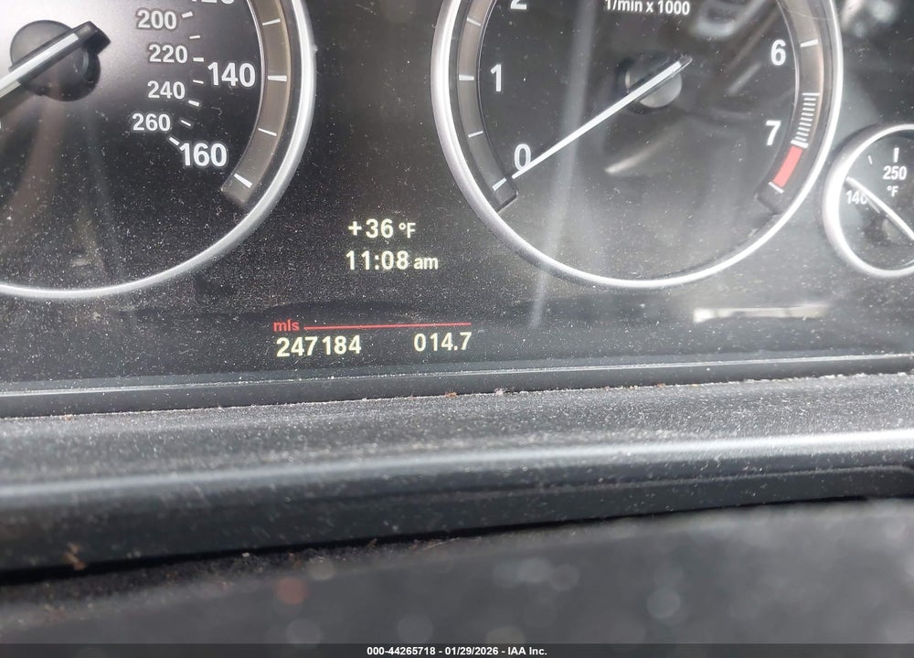 2011 BMW 528I VIN: WBAFR1C56BDS36156