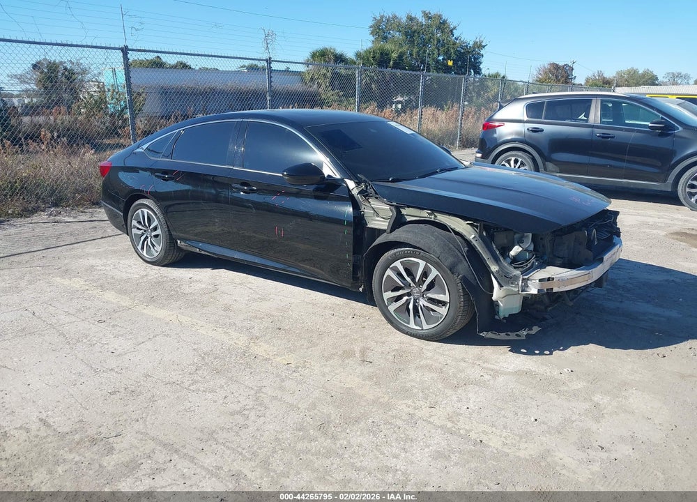 2019 HONDA ACCORD HYBRID EX-L VIN: 1HGCV3F58KA010227