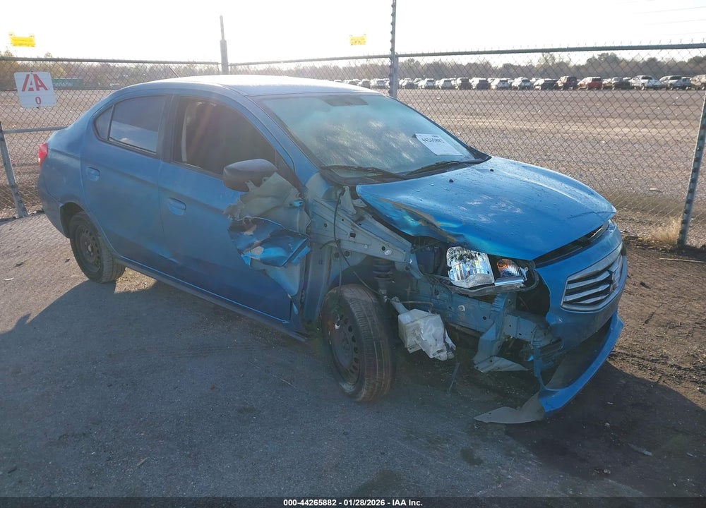 2019 MITSUBISHI MIRAGE G4 ES VIN: ML32F3FJ6KHF05480