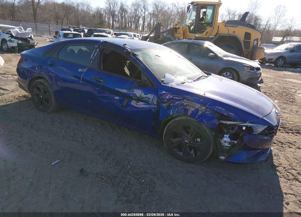 2021 HYUNDAI ELANTRA SEL VIN: KMHLS4AG0MU119543