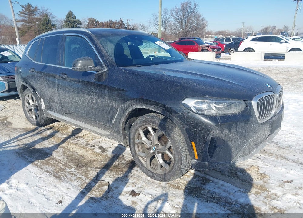 2022 BMW X3 XDRIVE30I VIN: 5UX53DP07N9N10549