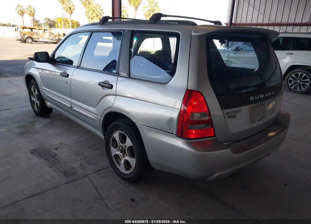 2003 SUBARU FORESTER XS VIN: JF1SG656X3H708949