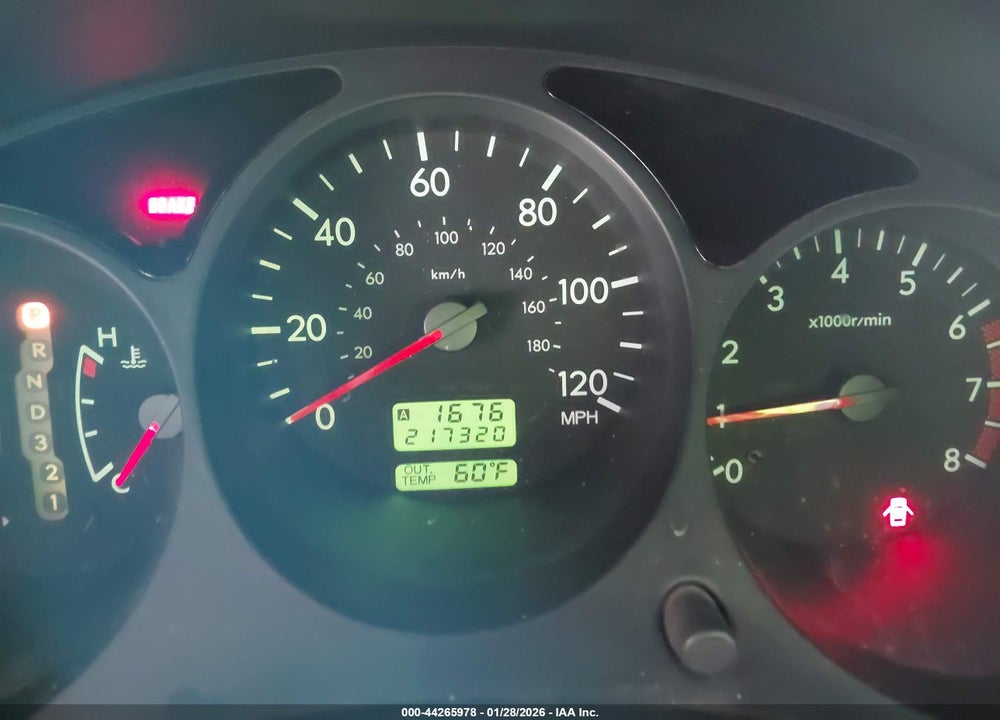 2003 SUBARU FORESTER XS VIN: JF1SG656X3H708949